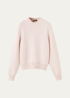 Loro PianaClassic Baby Cashmere Crewneck Sweater