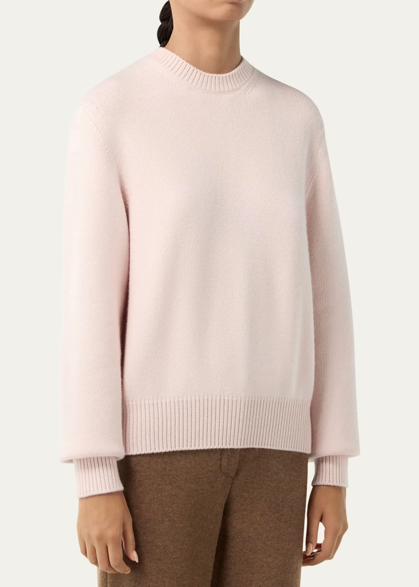 Loro PianaClassic Baby Cashmere Crewneck Sweater