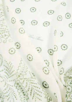 Loro PianaDaisy Bandana-Print Wool Foulard Scarf