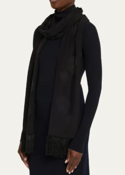 Loro PianaFine Cardo Silk Scarf