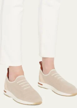 Loro PianaFlexy Knit Slip-On Trainer Sneakers