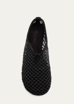Loro PianaFloaty Fishnet Ballerina Flats