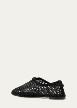 Loro PianaFloaty Fishnet Ballerina Flats