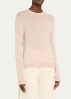 Loro PianaFobello Crewneck Baby Cashmere Top