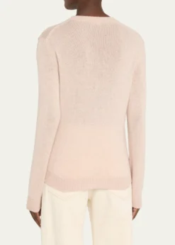 Loro PianaFobello Crewneck Baby Cashmere Top