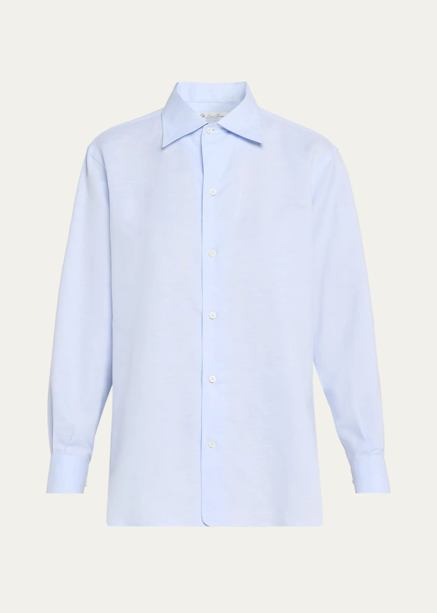 Loro PianaFranco Linen-Cotton Classic Shirt