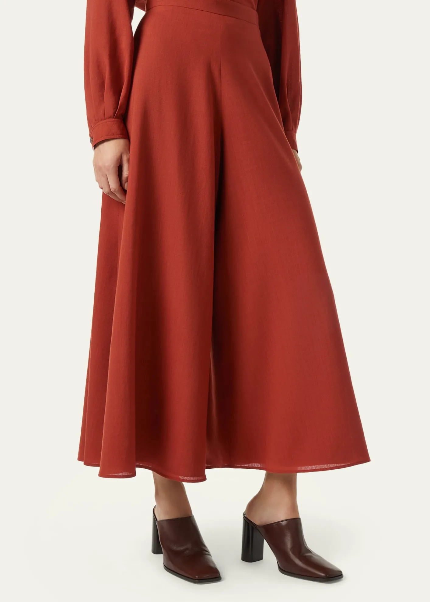 Loro PianaFrank Wide-Leg Wool Trousers