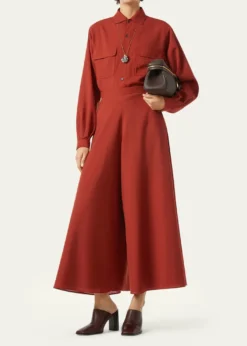 Loro PianaFrank Wide-Leg Wool Trousers