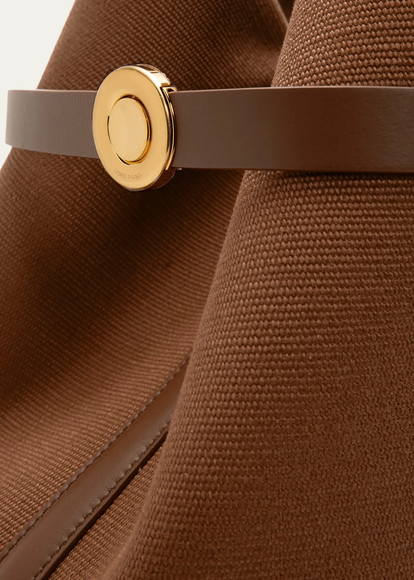 Loro PianaGhiera Large Canvas Shopper Tote Bag