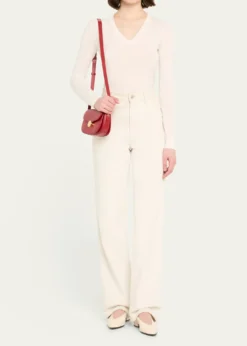 Loro PianaGhiera Mini Leather Crossbody Bag