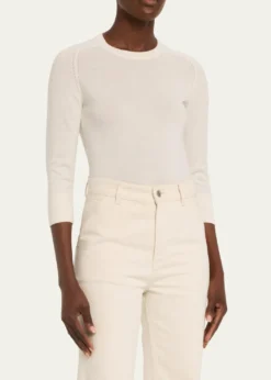 Loro PianaGirocollo Manica Neo Piuma Cashmere Sweater