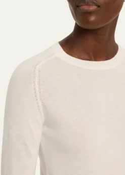 Loro PianaGirocollo Manica Neo Piuma Cashmere Sweater