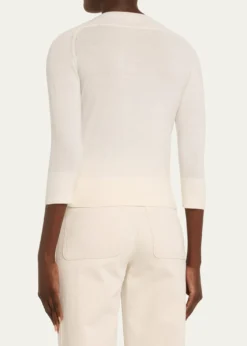 Loro PianaGirocollo Manica Neo Piuma Cashmere Sweater