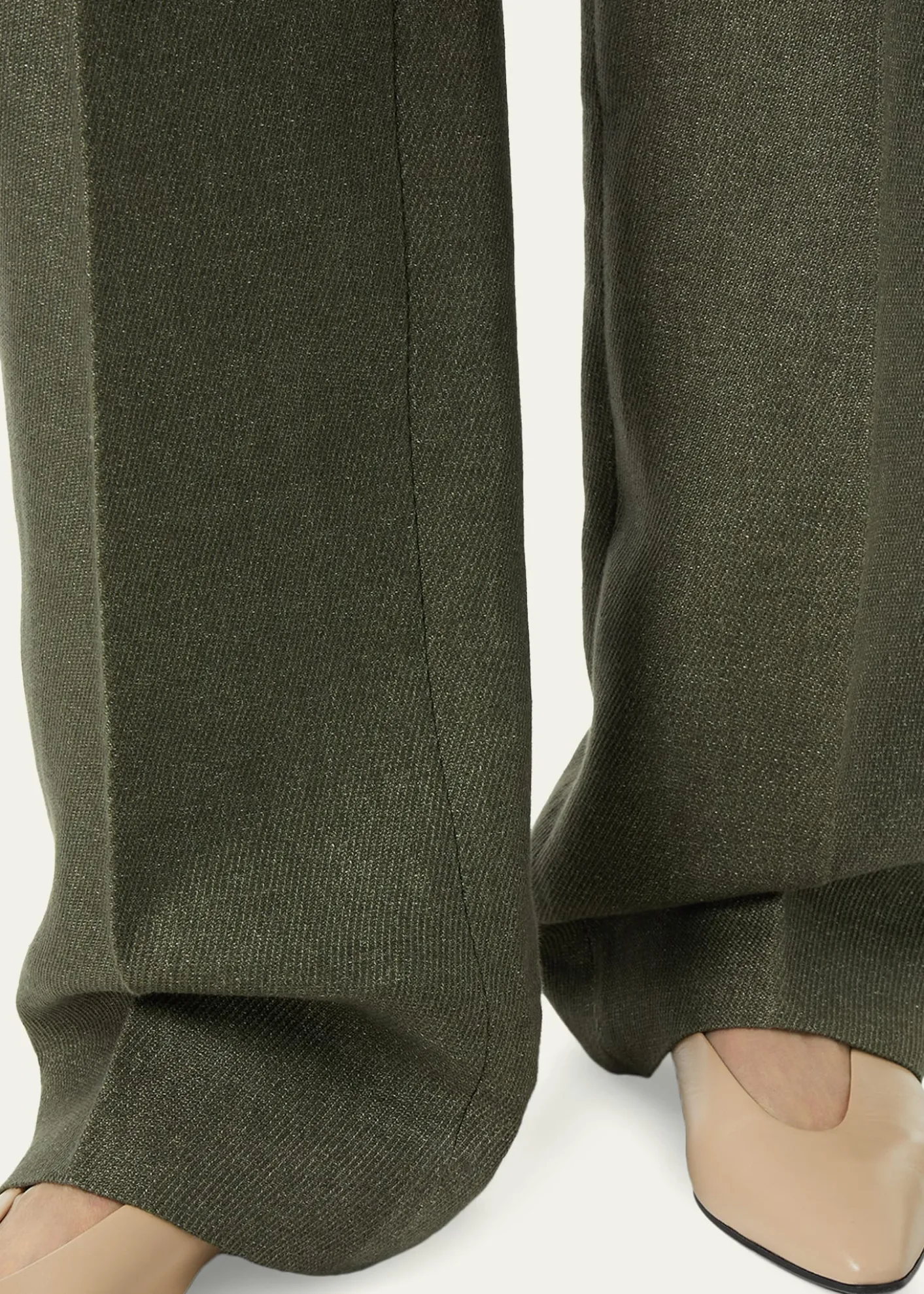 Loro PianaHector Linen Twill Straight-Leg Trousers