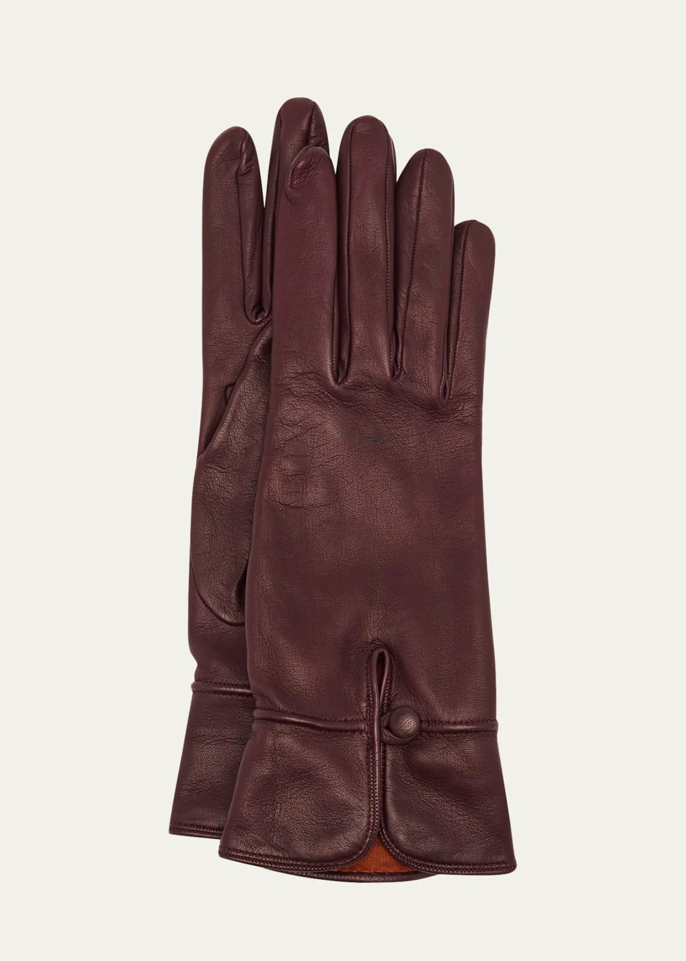 Loro PianaHelena Plonge Leather Gloves