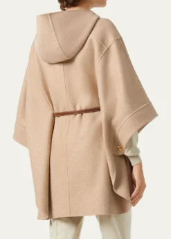 Loro PianaJohann Hooded Wish Wool and Cashmere Cape