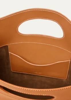 Loro PianaJust Bag Leather Top-Handle Bag