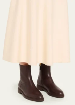 Loro PianaKilda Leather Ankle Boots