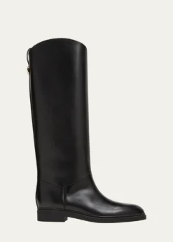 Loro PianaKilda Leather Riding Boots