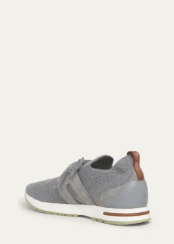 Loro PianaKnit Lace-Up Runner Sneakers