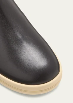 Loro PianaLakeside Leather Chelsea Ankle Boots