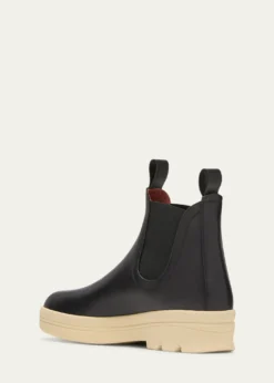 Loro PianaLakeside Leather Chelsea Ankle Boots