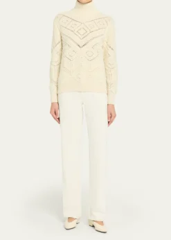 Loro PianaLa Plagne Mock-Neck Cashmere Sweater