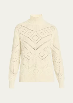 Loro PianaLa Plagne Mock-Neck Cashmere Sweater