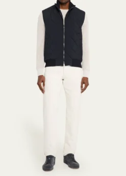 Loro PianaMen's Ampay Full-Zip Vest