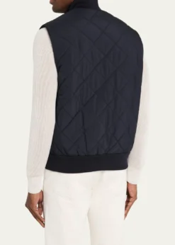 Loro PianaMen's Ampay Full-Zip Vest