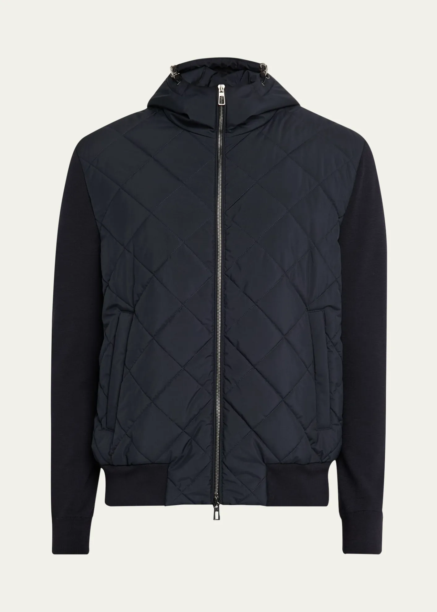 Loro PianaMen's Ampay Quilted Microfiber Bomber Jacket