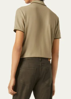 Loro PianaMen's Brentwood Tipped Jersey Pique Polo Shirt