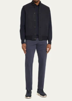 Loro PianaMen's Cashmere Button-Up Vest