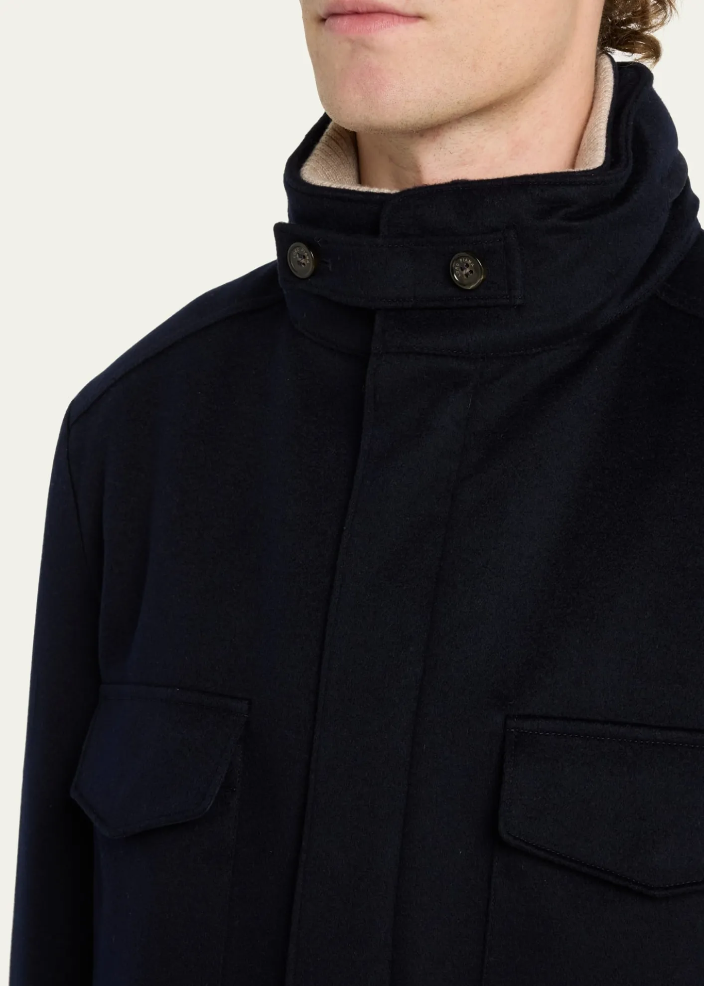 Loro PianaMen's Cashmere Storm System Traveller Jacket