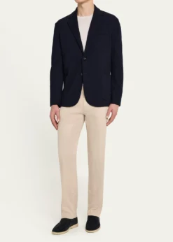 Loro PianaMen's Chevron Wool Sport Coat