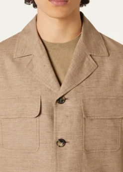 Loro PianaMen's Dover Linen Jacket