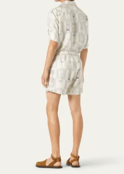 Loro PianaMen's Federico Twill Short-Sleeve Shirt