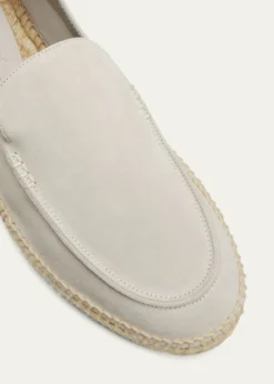 Loro PianaMen's Foldover Suede Espadrille