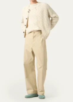 Loro PianaMen's Fuji Cotton Trouser Pants