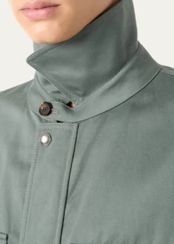 Loro PianaMen's Harstad Flap-Pocket Field Jacket