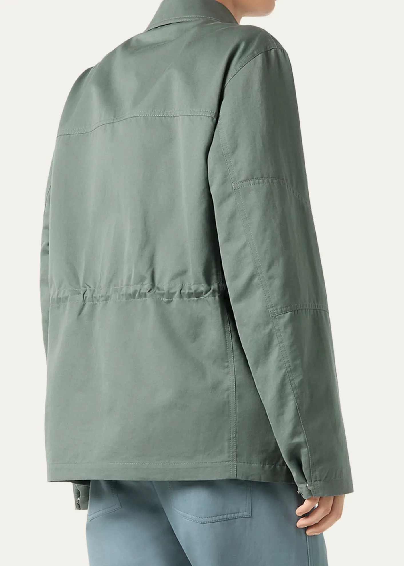 Loro PianaMen's Harstad Flap-Pocket Field Jacket