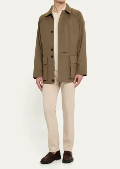 Loro PianaMen's Horsey® Wool Jacket