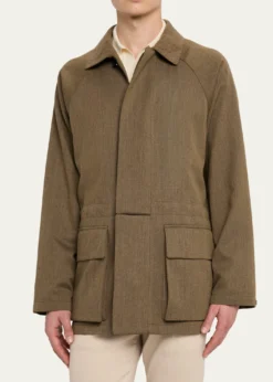 Loro PianaMen's Horsey® Wool Jacket
