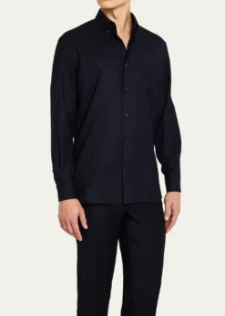 Loro PianaMen's Jack The Gift Of Kings Sport Shirt