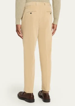 Loro PianaMen's Jarno Cotton Corduroy Pleated Pants