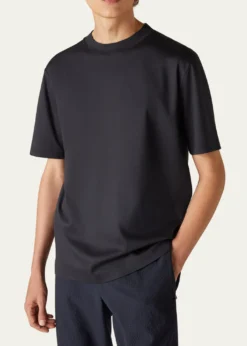 Loro PianaMen's Jersey Cotton Crewneck T-Shirt