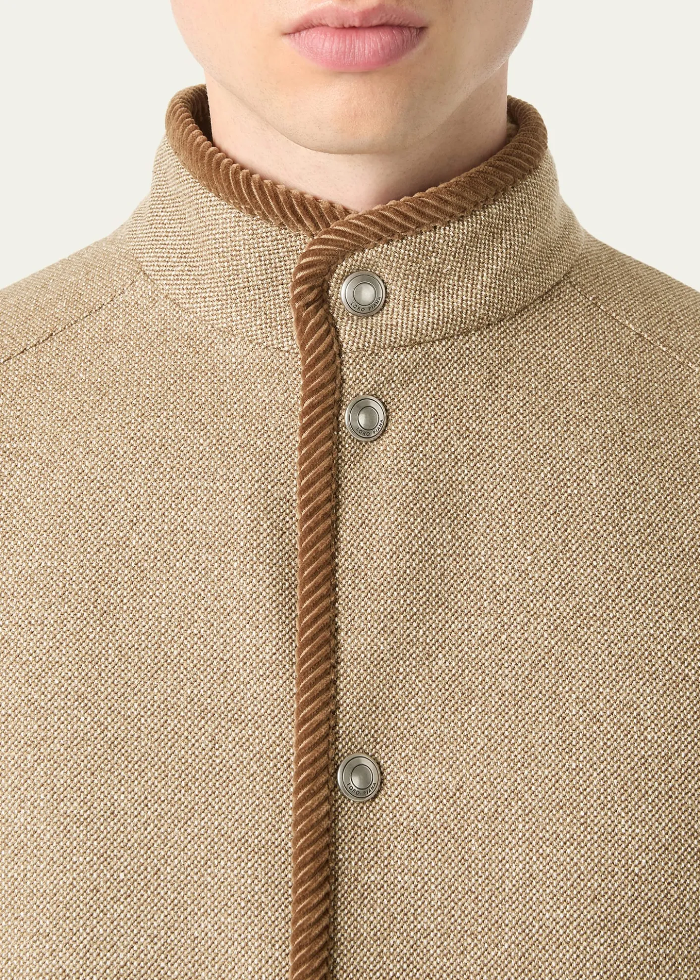 Loro PianaMen's Kelvin Cashmere, Virgin Wool and Silk Vest