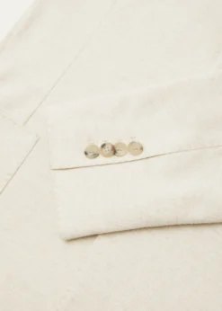 Loro PianaMen's Linen and Wool Pique Single-Breasted Sport Coat