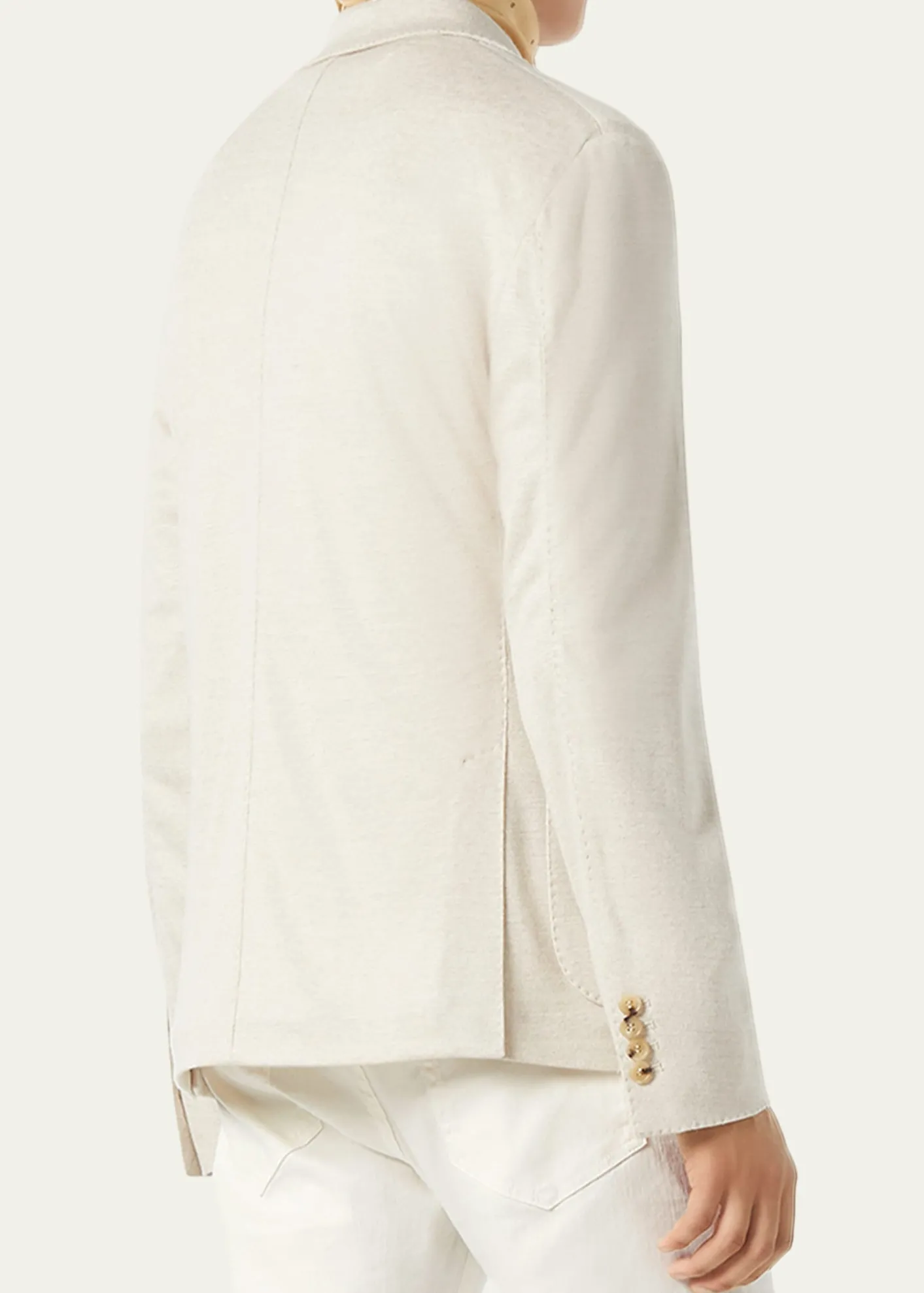 Loro PianaMen's Linen and Wool Pique Single-Breasted Sport Coat