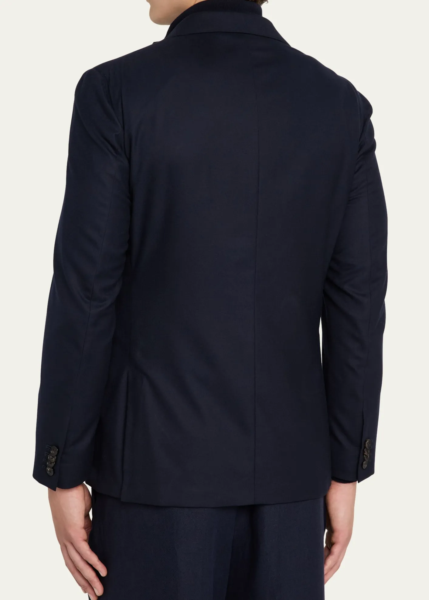 Loro PianaMen's New Order Sport Coat with Zipped Bib